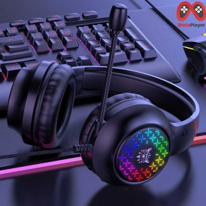 هدست گیمینگ با سیم اونیکوما مدل  X7 Pro RGB